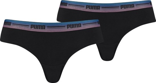 PUMA  Brazilian 2-Pack Dames Onderbroek - Maat L