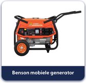 Benson mobiele generator – 4 takt aggregaat – 5000W – 230V