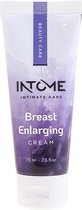 Intome - Breast Enlarging Crème - 75ml - Verstevigd de Borsten - Push-Up Effect - Borstvergroting - Hersteld de Elasticiteit van de Huid
