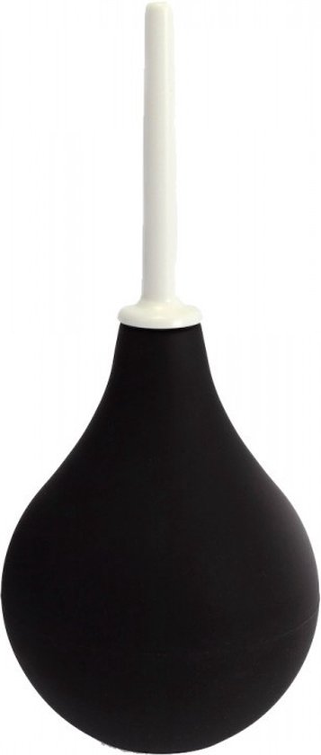 Nooitmeersaai - Zwarte ballonspuit intieme douche - 143 ml