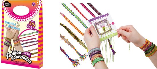 Kit de Bracelet d'amitié Bricolage, Kit de Fabrication de Bracelet