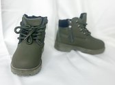 ByFame AM-7006 jongens laarzen groen maat 24