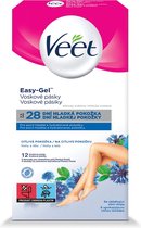 Veet - Cold Wax Strips For Sensitive Skin 12 Pcs