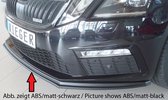 RIEGER - PERFORMANCE FRONT LIP - SKODA OCTAVIA RS 5E EX FACELIFT - GLOSS BLACK