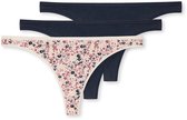 Schiesser 95/5 Organic 3PACK String Dames Onderbroek - Maat 42