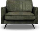 The Camille Armchair Vel Ivy