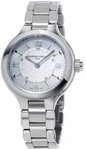Frédérique Constant Horological Smartwatch FC-281WH3ER6B Horloge - Staal - Zilverkleurig - Ø 34 mm