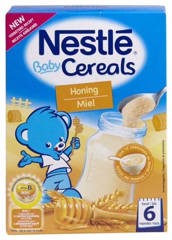 Nestle Cereales Pour Bebe Au Miel 6m 3x250g Bol Com