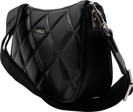 Furla Moon S Shoulder Bag Dames Crossbodytas - Black | bol.com