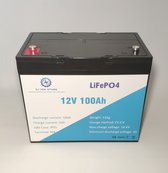 Lithium accu LiFePO4 12V 100Ah