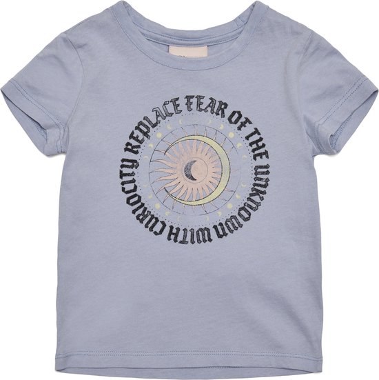 Kids ONLY KMGLUCY FIT S/S SPIRITUAL TOP JRS Meisjes T-shirt - Maat 86