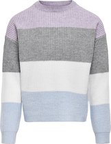 Kids ONLY KONSANDY L/S STRIPE PULLOVER KNT NOOS Meisjes Trui - Maat 134/140