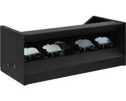 vidaXL Schietkast magnetisch met swing targets 4+1 targets muisontwerp