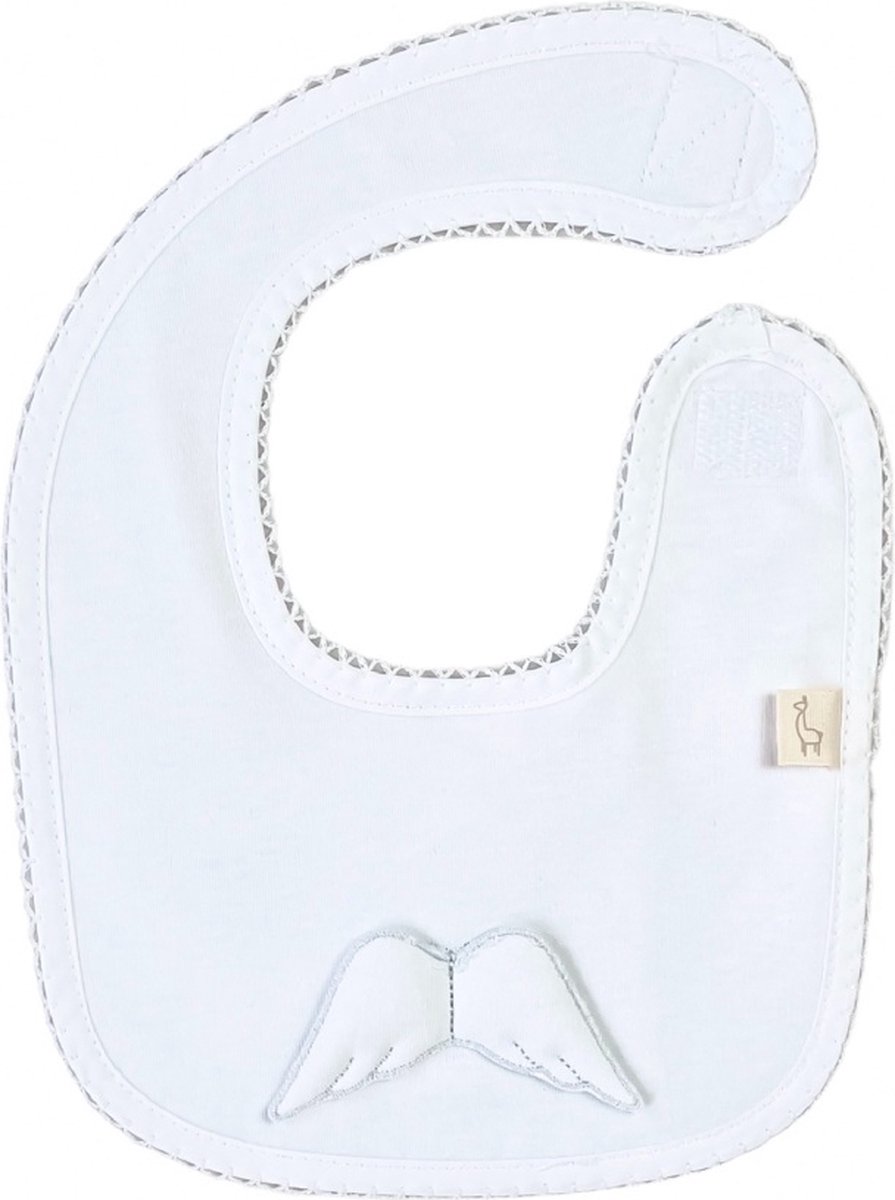 Goedkoopste Baby Gi bib angel white