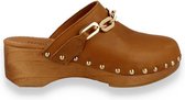 PEDRO MIRALLES  dames klomp COGNAC 41
