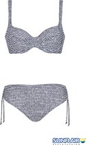 Sunflair - Bikini - Antraciet met Witte Stippen