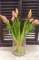 Tulpen paars, 7 stuks Siliconen