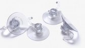 Premium zuignap haakjes - 20 Stuks - 2cm diameter - Ophanghaakjes - Ophanghaken - Badkamerhaken - Keukenhaken