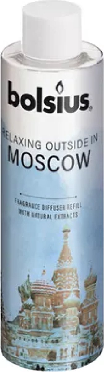 Bolsius Geurverspreider Around The World Moscow Refill 200ml