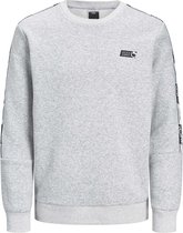 Jack & Jones sweater jongens - grijs - JCOtate - maat 140