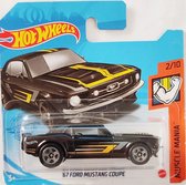 Hot Wheels Ford Mustant Coupe - 7 cm - Die Cast voertuig - Metaal