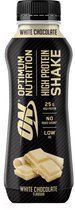 Optimum Nutrition High Protein Shake - Ready to Drink Eiwitshake - Proteine Shake - 330 ml (1 fles) - Witte Chocolade