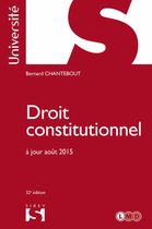 Université - Droit constitutionnel. 32e éd.