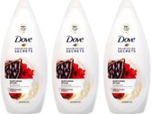 Dove Douchegel – Nurturing Cacao & Hibiscus - Voordeelverpakking 3  x 500 ml
