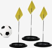 footgollf set-  3 Voetgolf doelen - Inclusief Voetbal