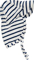 Minymo - UV hoed voor baby's en kinderen - Bamboo - Wit - maat 48CM (hoofdomtrek) - Met nekflap - UPF50+ Zonbescherming