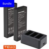 DJI Tello Battery Charging Hub Bundle - 2x Tello Battery - Accu - Acculader - Lader