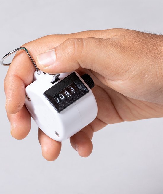 kwmobile personenteller - Handteller voor golf, breien en het tellen van mensen