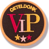 applicatie VIP carnaval 6.5 cm, Oeteldonk , Kindercrea