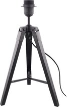 Lampvoet - Standaard voor lamp - Lamp standaard - Lampen voet - Metallic zwart