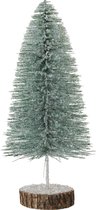 Kerstboom | kunststof | groen | 16x16x (h)38 cm