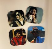 onderzetters - Michael Jackson - pop star -cadeau - MJ - gift
