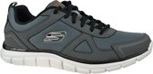 Skechers Track-Scloric 52631-CCBK, Mannen, Grijs, Trainingschoenen,Hardloopschoenen, maat: 45,5