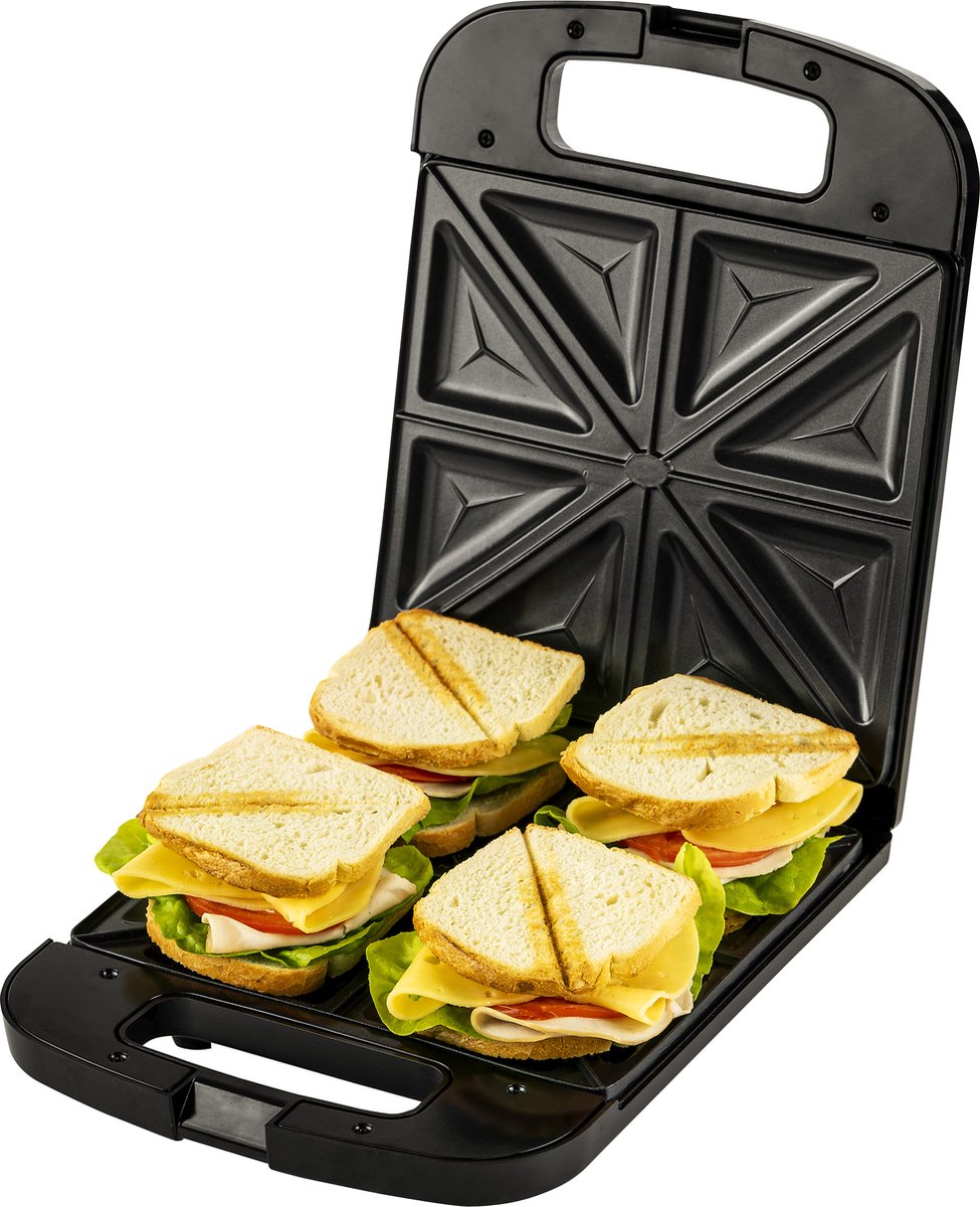 Adler AD 3055 - Tosti ijzer XXL - 2000 Watt