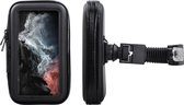 Shop4 - Samsung Galaxy S22 Ultra Motorhouder Stuur Zwart