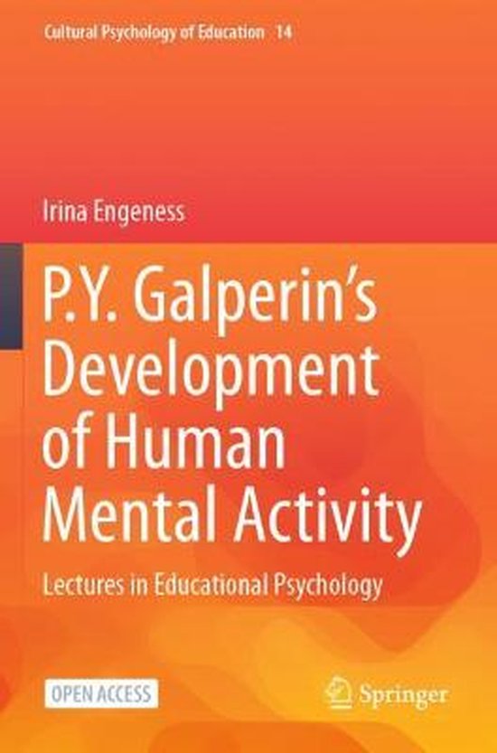 P Y Galperin s Development of Human Mental Activity - cover