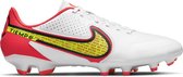 Nike Tiempo Legend 9 Academy Gras / Kunstgras Voetbalschoenen (MG) Wit Geel Rood