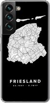 Coque Samsung Galaxy S22 - Carte - Frise - Pays- Nederland - Coque de téléphone en Siliconen