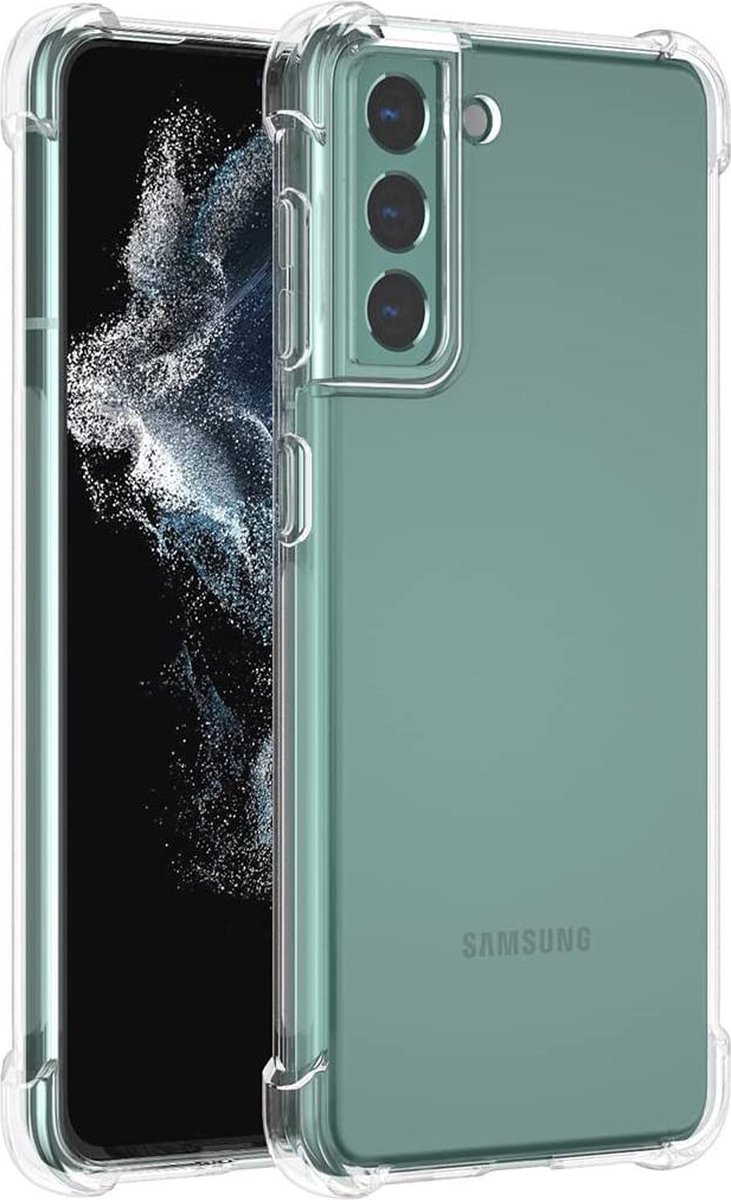 Hoesje Schokbestendig en Dun TPU Transparant Geschikt voor Samsung Galaxy S22 Plus