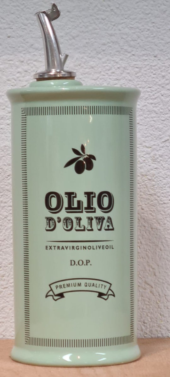 Olijfolie kannetje - Italiaans keramiek