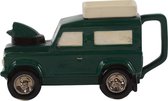 Tea Pottery Teapot Landrover Green 1 Cup