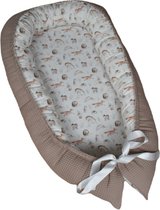 Babynest Beige Vos en Bosdieren