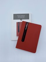 Notitieboek Deluxe met touchscreen pen  - 14,5  x 20 cm