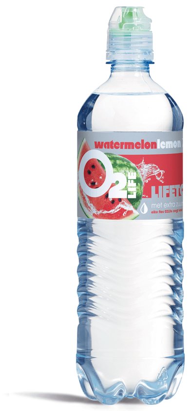 Mineraalwater (Watermelon & Lemon - 6 x 750 ml) - O2LIFE