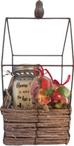 Kerst - Basket - Huisje - Geurkaars - Hart met snoep