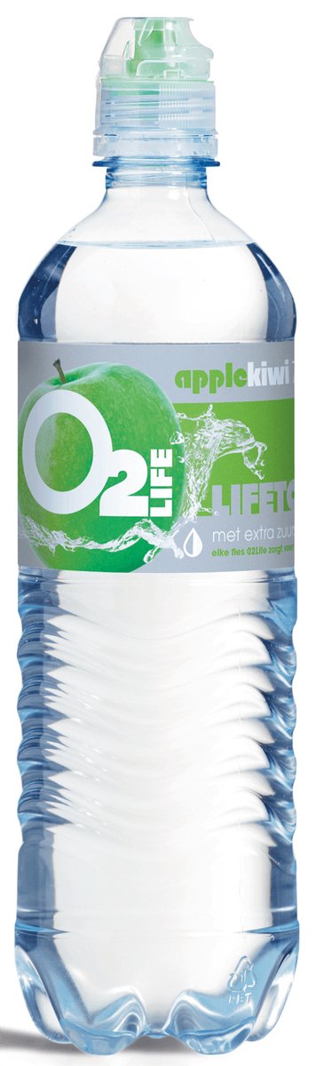 O2Life - Mineraalwater (Appel/Kiwi - 6 x 750 ml)